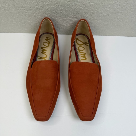 Sam Edelman Women’s Emelie Suede Slip-on Square Toe Loafers Flats Size 7.5 - Picture 2 of 11